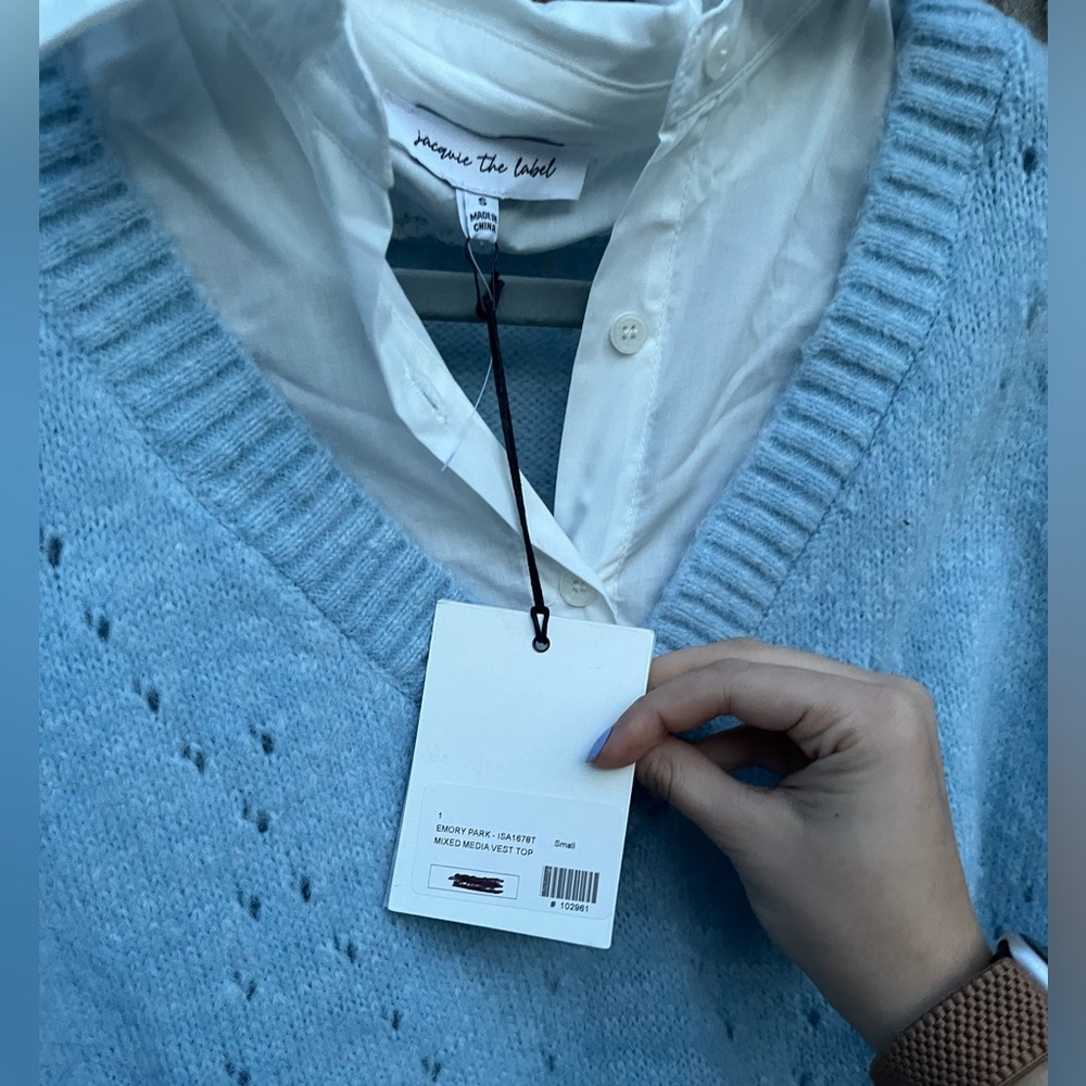 Blue sweater - Picture 3 of 3